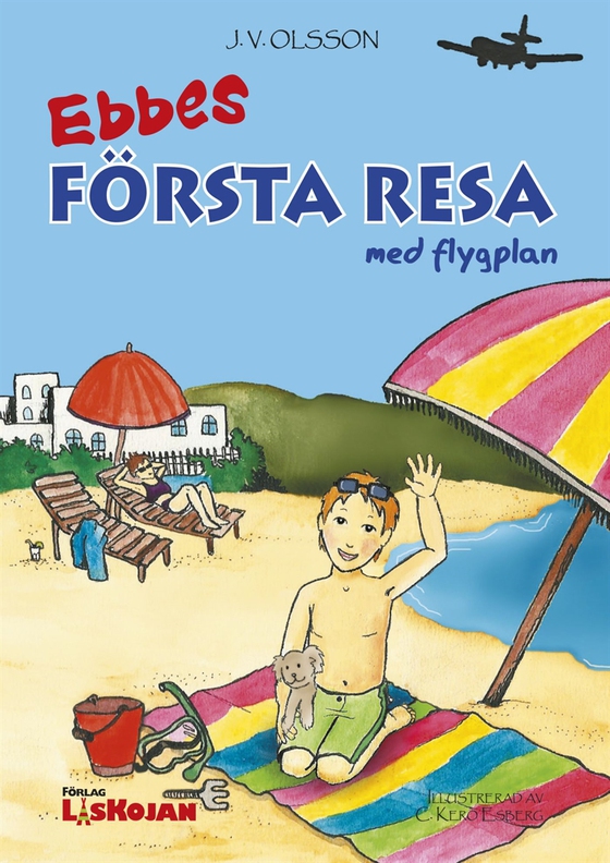 Ebbes första resa med flygplan