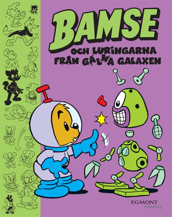 Bamse och Luringarna från Galna Galaxen (e-bok) av Mårten Melin