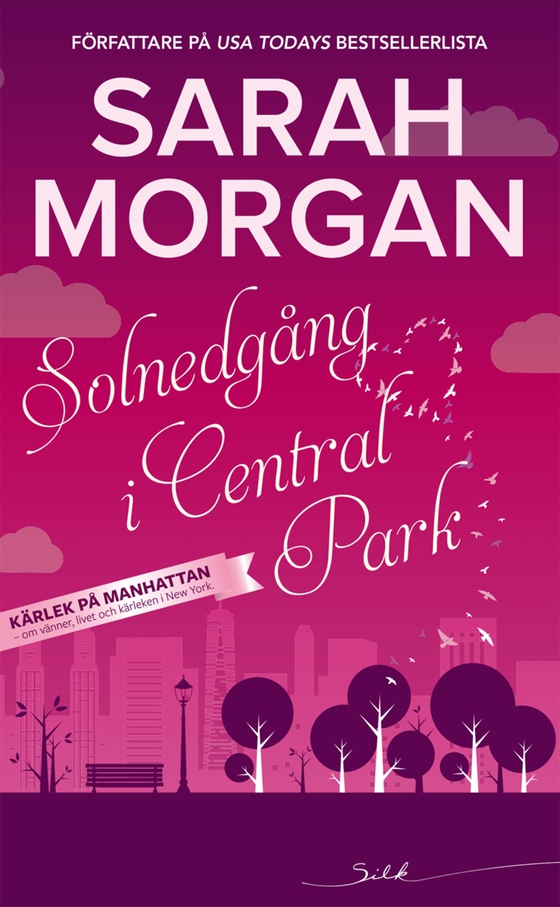 Solnedgång i Central Park