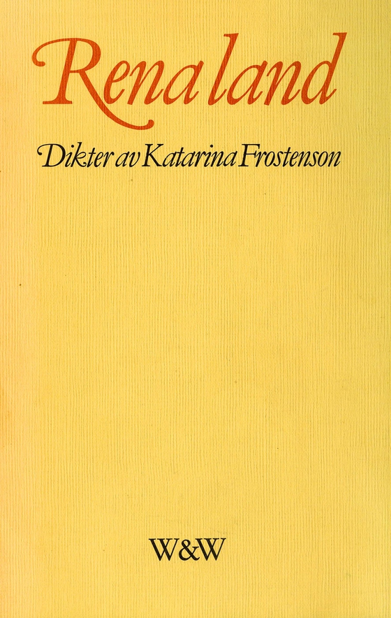 Rena land : dikter