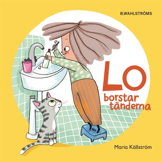 Lo borstar tänderna