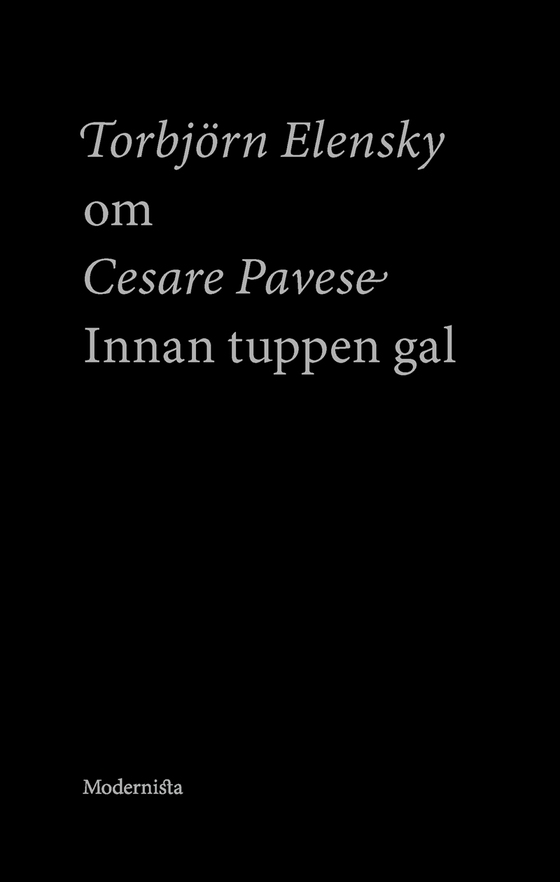 Om Innan tuppen gal av Cesare Pavese