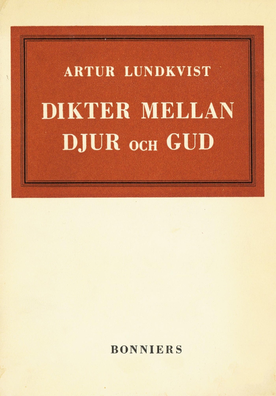 Dikter mellan djur och gud