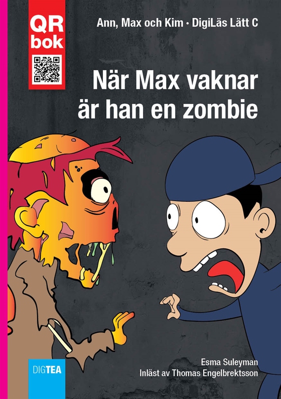 När Max vaknar  är han en zombie - DigiLäs Lätt C
