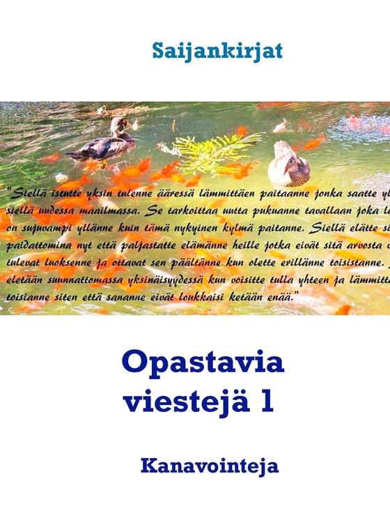 Opastavia viestejä 1: Kanavointeja