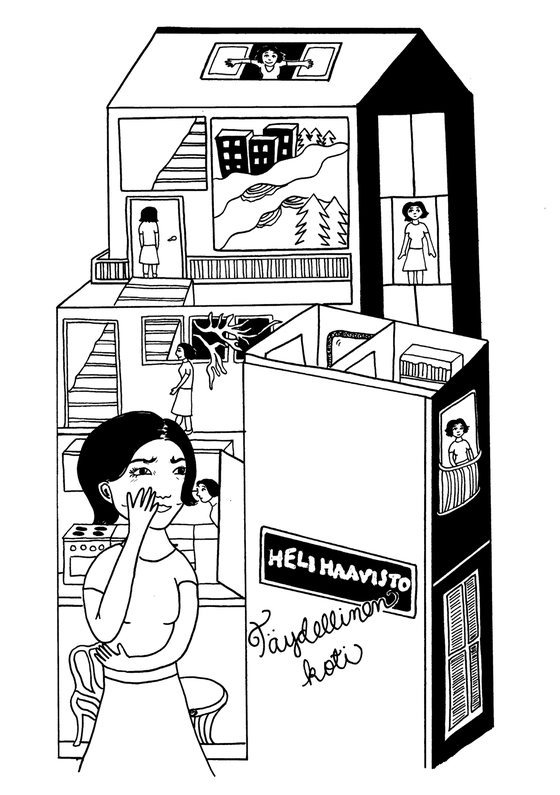 Täydellinen koti: Unitaiteilijan inspiroimia sanoja ja kuvia