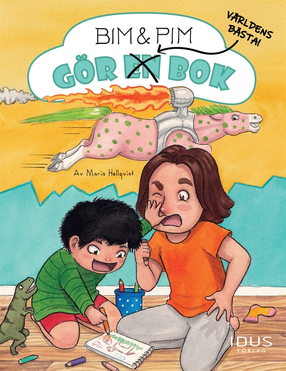 Bim & Pim gör världens bästa bok (e-bok) av Maria Hellqvist