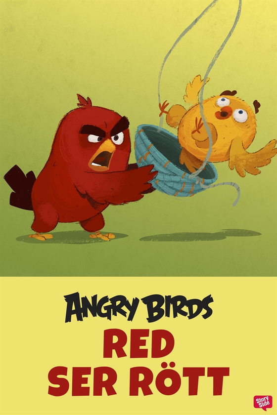 Angry Birds - Red ser rött