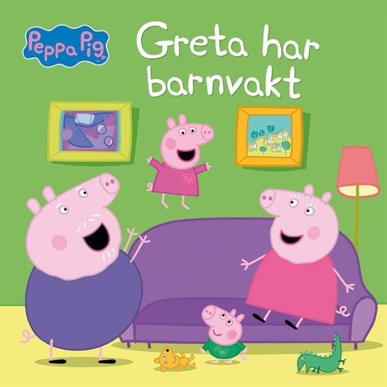Greta har barnvakt