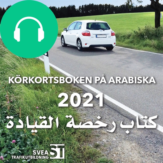 Körkortsboken på Arabiska 2021