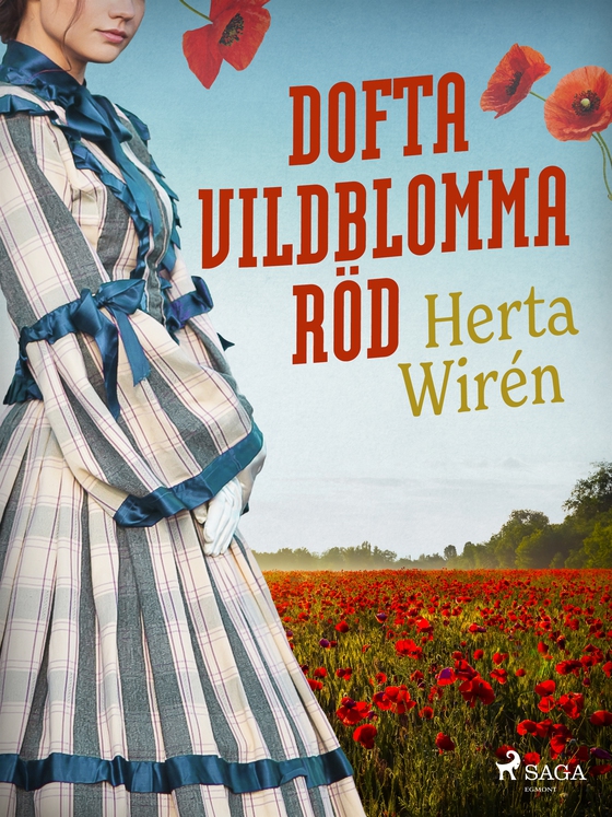 Dofta vildblomma röd