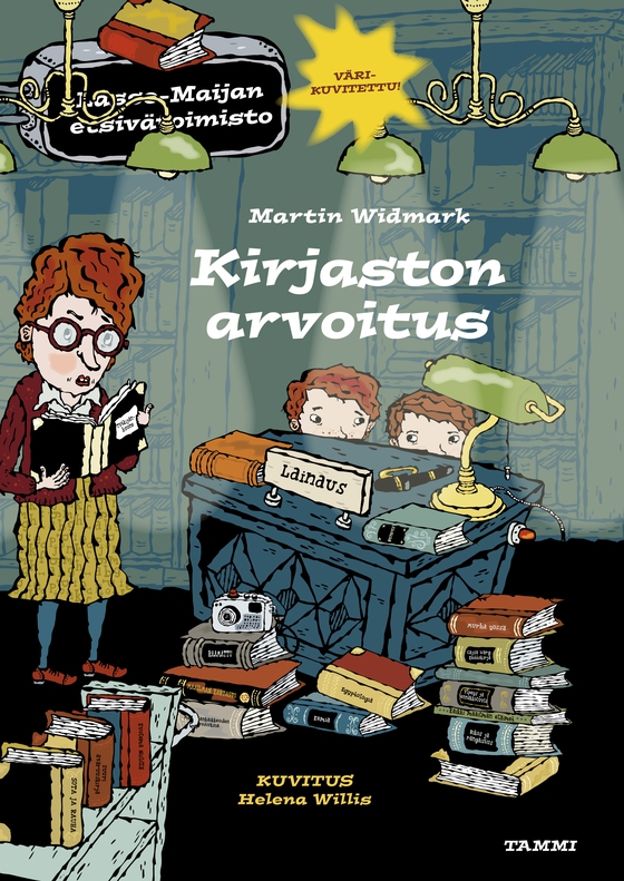 Kirjaston arvoitus. Lasse-Maijan etsivätoimisto