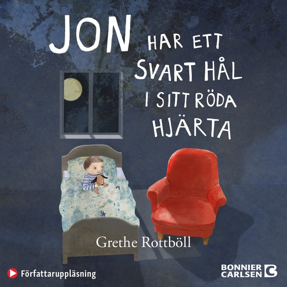 Jon har ett svart hål i sitt röda hjärta (ljudbok) av Grethe Rottböll