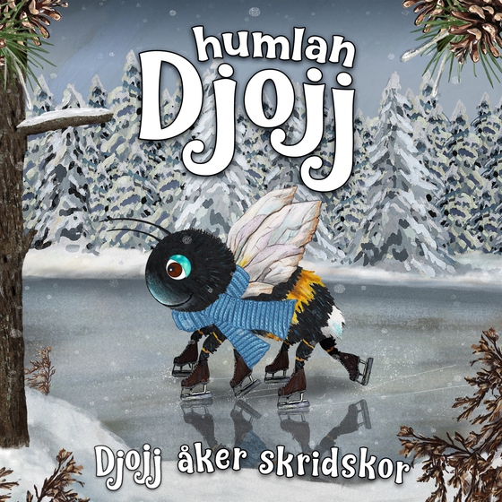 Djojj åker skridskor