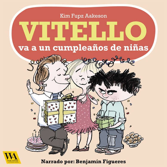 Vitello va a un cumpleaños de niñas
