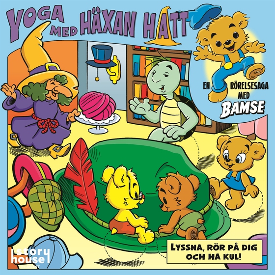 Bamse - Yoga med Häxan Hatt