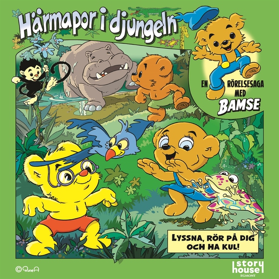 Bamse Härmapor i djungeln