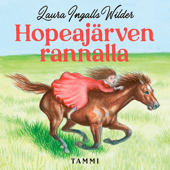Hopeajärven rannalla
