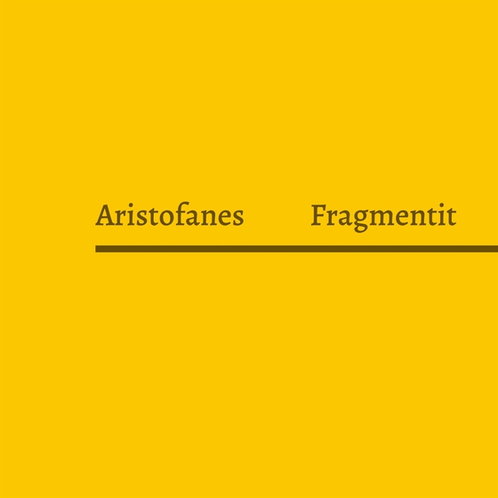 Aristofanes Fragmentit (e-bok) av H. Alm