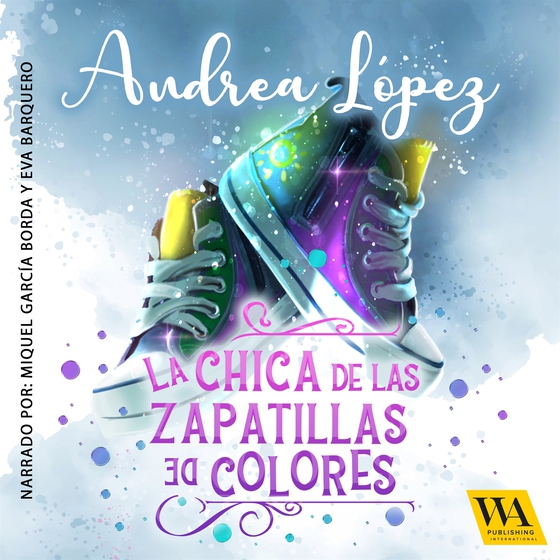 La chica de las zapatillas de colores