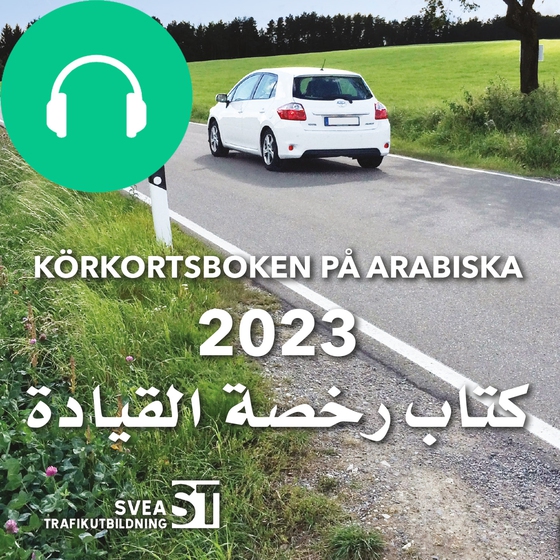 Körkortsboken på Arabiska 2023