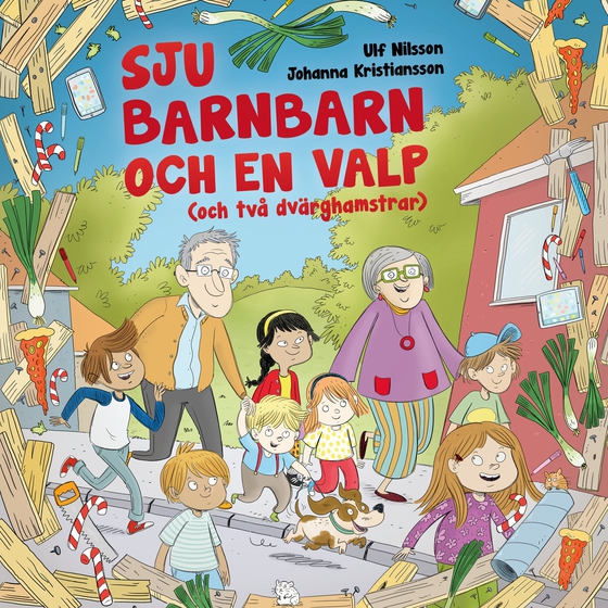 Sju barnbarn och en valp (och två dvärghamstrar)