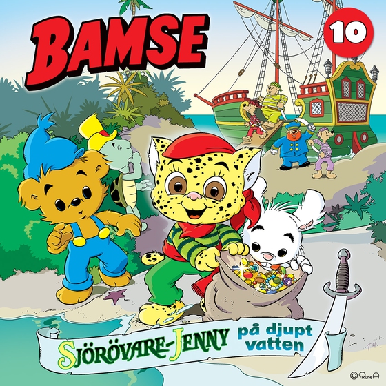 Bamse -  Sjörövare-Jenny på djupt vatten del 10