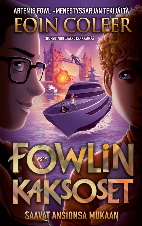 Fowlin kaksoset saavat ansionsa mukaan (e-bok) av Eoin Colfer