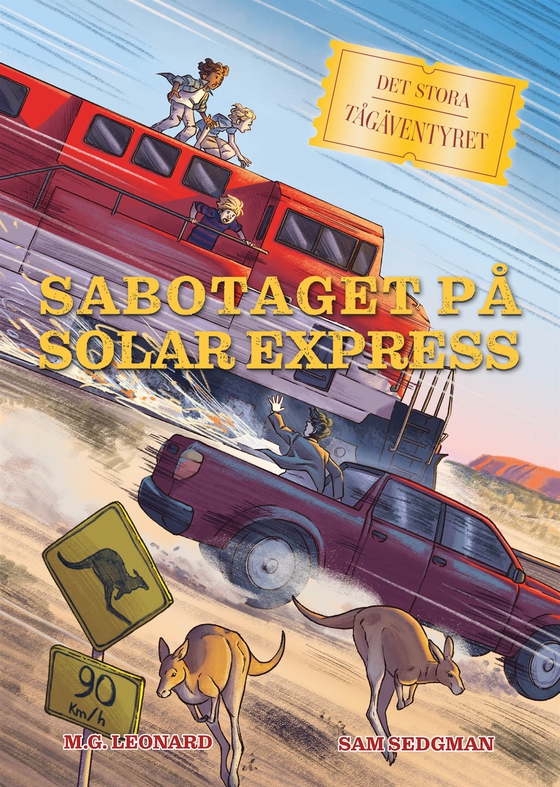 Sabotaget på Solar express (e-bok) av M.G. Leonard
