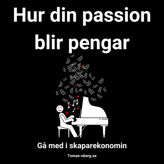 Hur din passion blir pengar (ljudbok) av Tomas Öberg