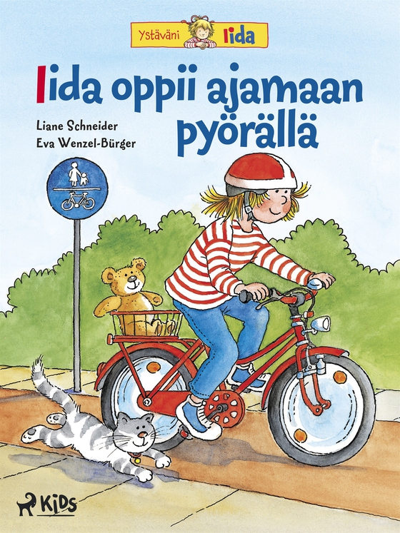 Iida oppii ajamaan pyörällä