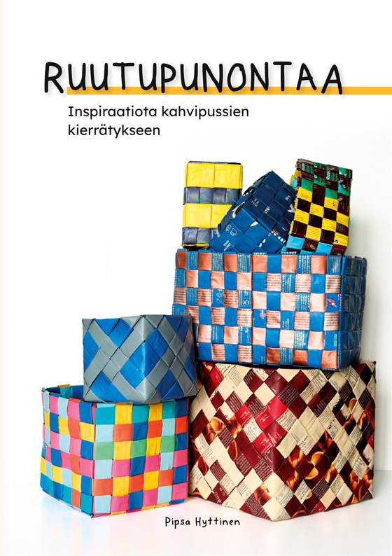 Ruutupunontaa: Inspiraatiota kahvipussien kierrätykseen