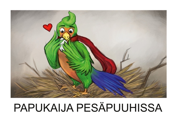 Papukaija pesäpuuhissa