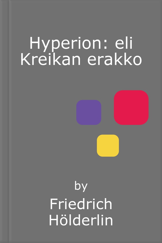Hyperion: eli Kreikan erakko