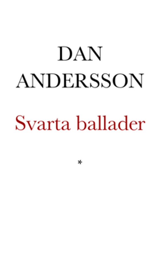Svarta ballader