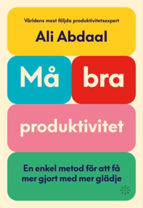 Må bra-produktivitet - En enkel metod för att få mer gjort med mer glädje (e-bok) av Ali Abdaal