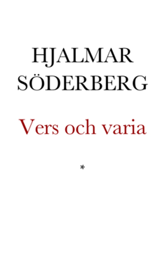 Vers och varia