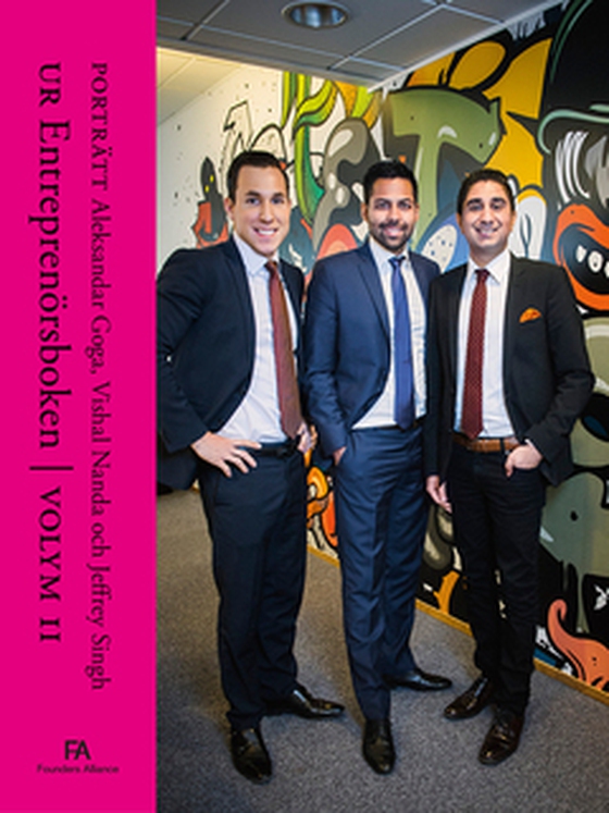 Porträtt Aleksandar Goga, Vishal Nanda och Jeffrey Singh