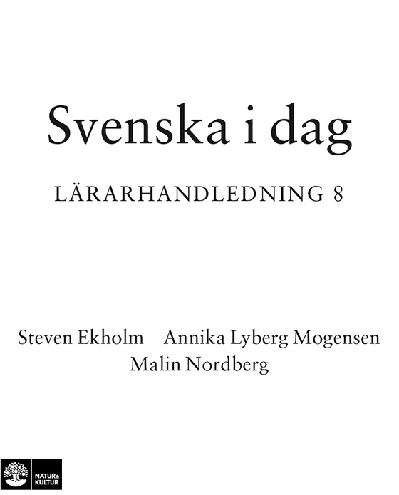 Svenska idag LH 8