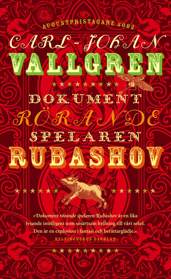 Dokument rörande spelaren Rubashov