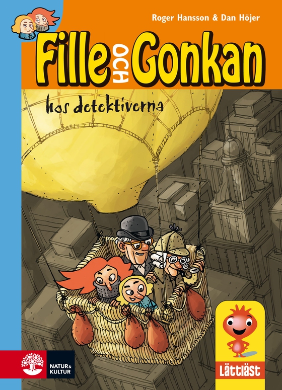 Fille och Gonkan hos detektiverna (e-bok) av Dan Höjer