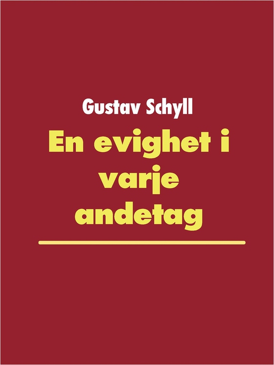 En evighet i varje andetag: 41 dikter skrivna av en förvirrad man (e-bok) av Gustav Schyll