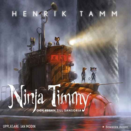 Ninja Timmy och resan till Sansoria (ljudbok) av Henrik Tamm