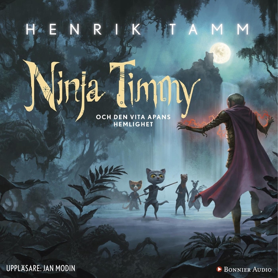 Ninja Timmy och den vita apans hemlighet (ljudbok) av Henrik Tamm