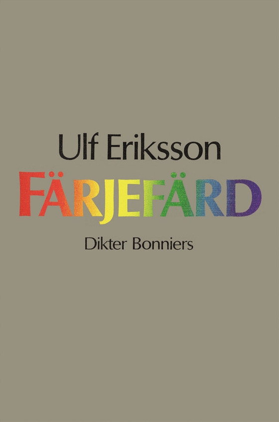 Färjefärd : dikter