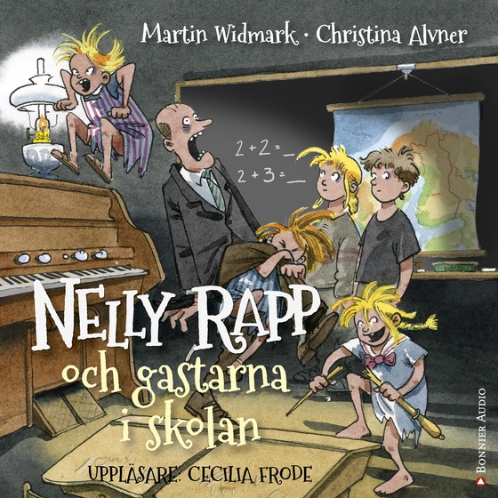 Nelly Rapp och gastarna i skolan (ljudbok) av Martin Widmark
