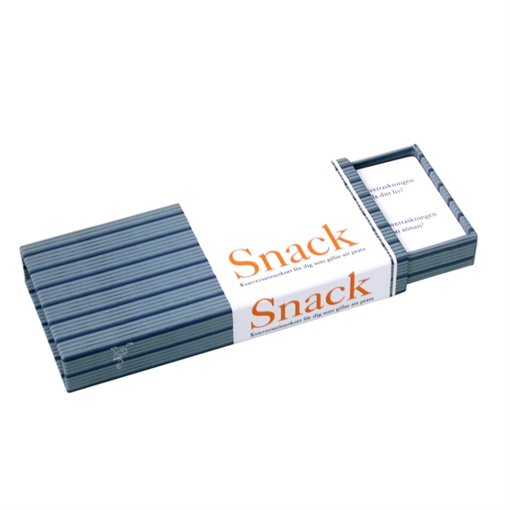 Snack : Konversationskort för dig som gillar att prata (PDF) (e-bok) av Nicotext Förlag