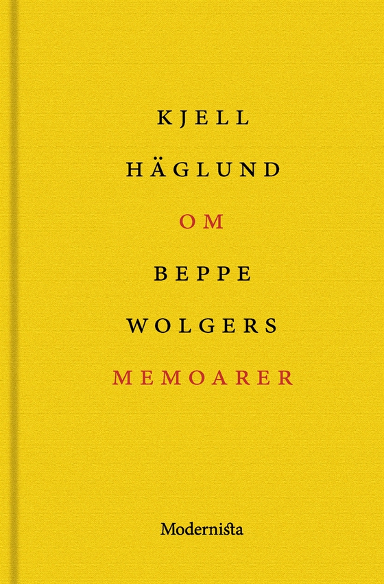 Om Memoarer av Beppe Wolgers