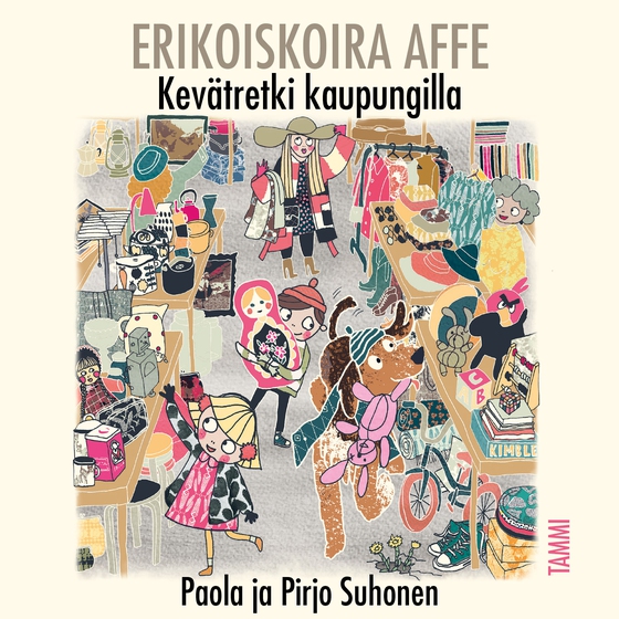 Erikoiskoira Affe - Kevätretki kaupungilla