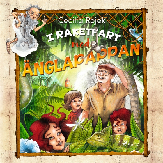 I raktetfart med änglapappan (ljudbok) av Cecilia Rojek